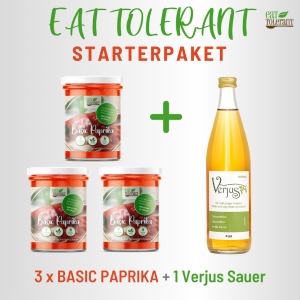 Basic Paprika Starterpaket mit Verjus Sauer